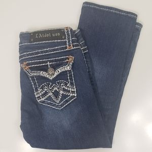 L.A. Idol Jean Capris Size 7
